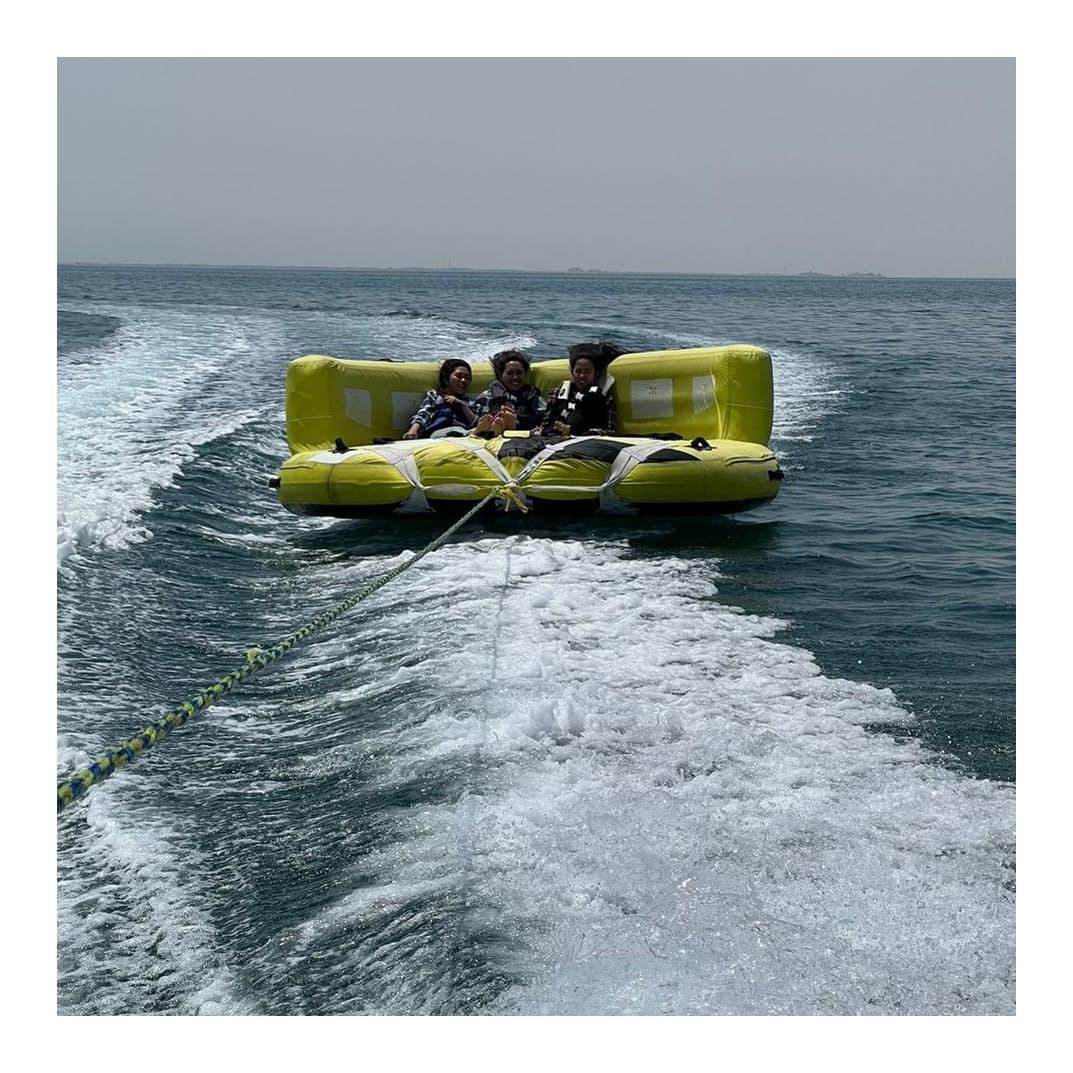 ഹാഫ് മൂൺ ബീച്ചിലെ വിവിധ ജല വിനോദങ്ങൾ
